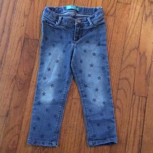 Old Navy 4t girls star jeans